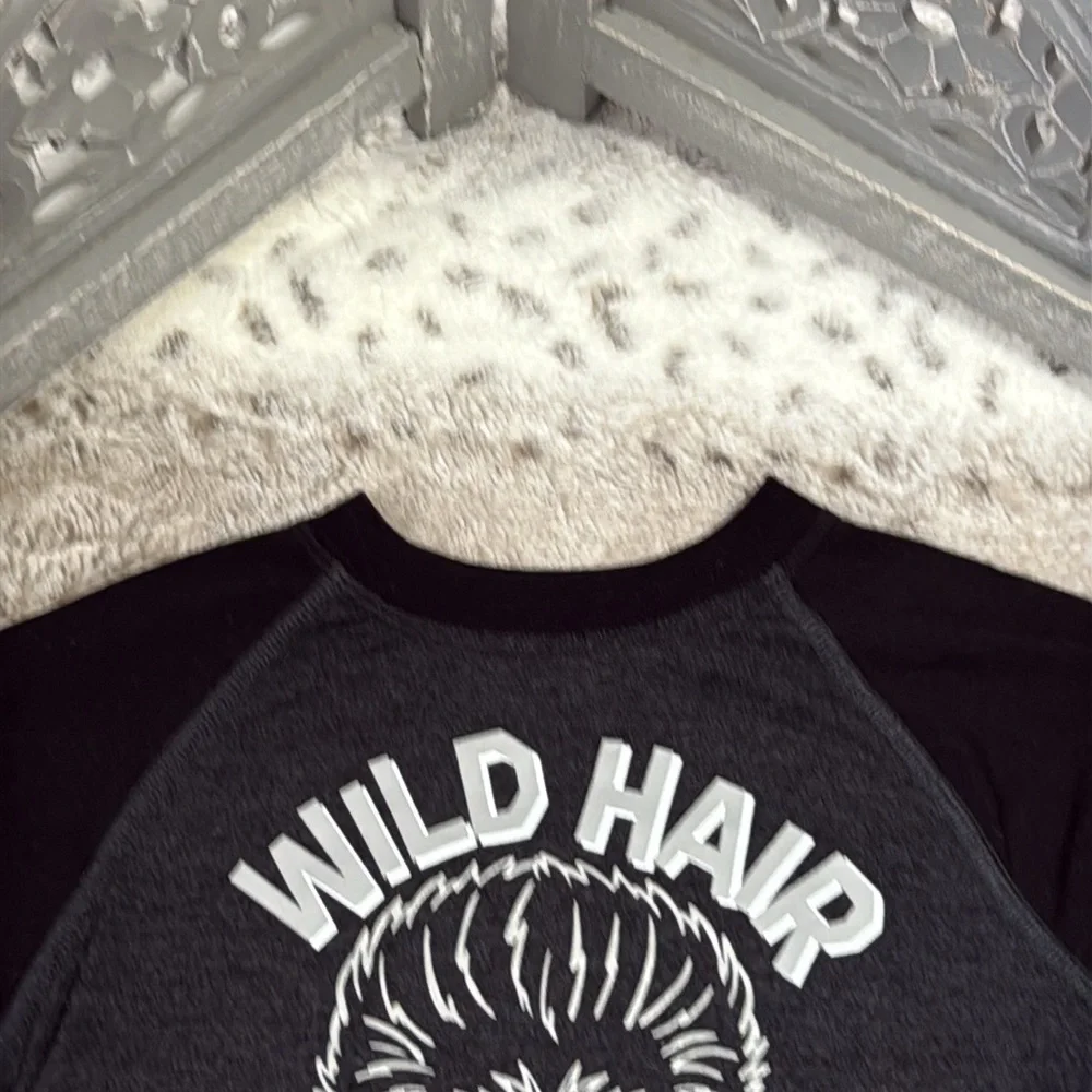 Halloween Wolfman shirt boys size 8 Wild Hair Don’t Care trick or treat werewolf
